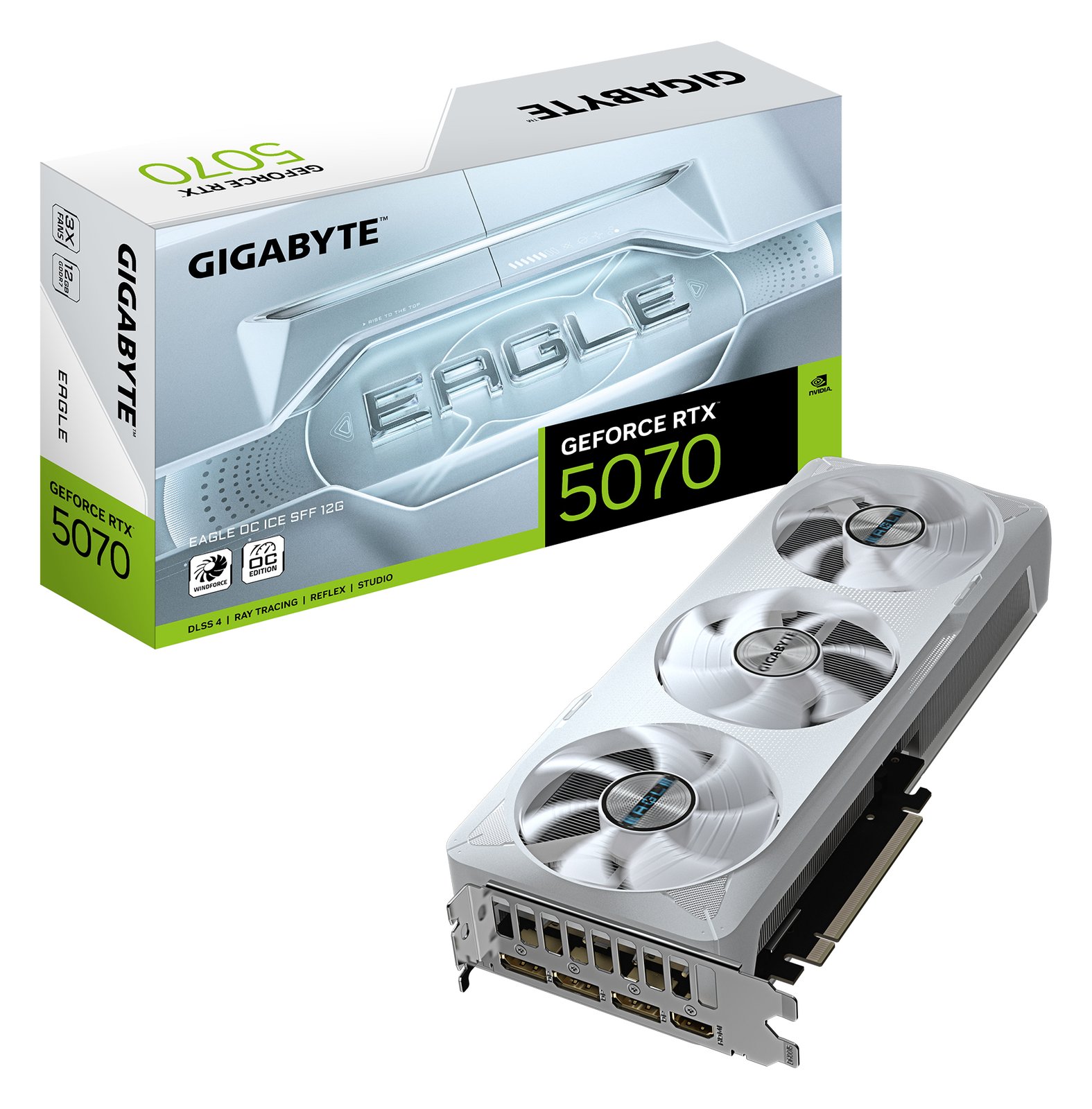 Gigabyte GeForce RTX 5070 EAGLE OC ICE SFF 12G