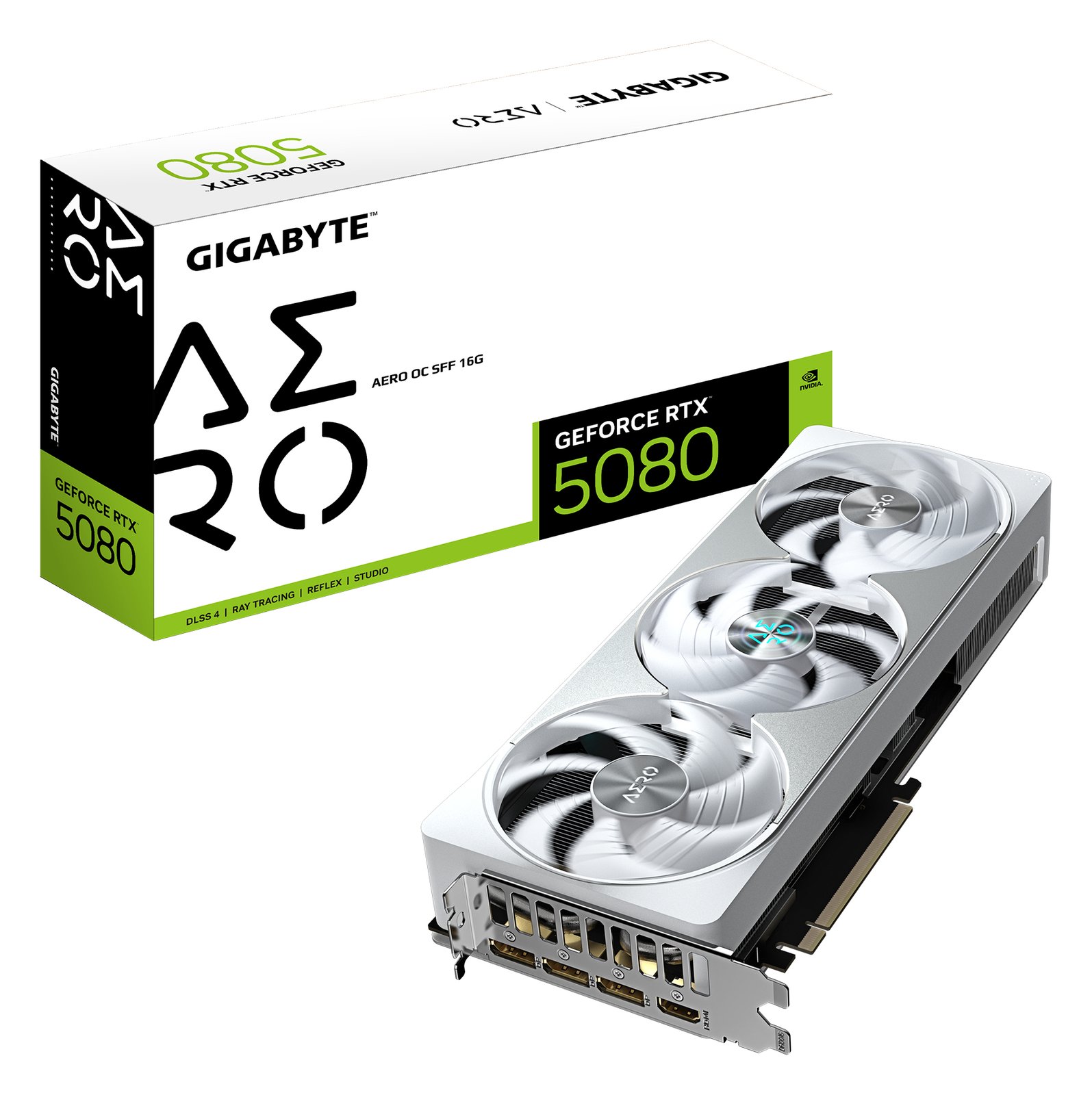 Gigabyte GeForce RTX 5080 AERO OC SFF 16G - Grafikkarten