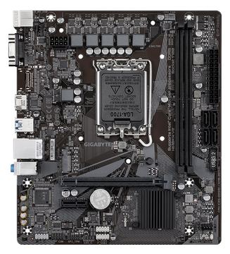 Gigabyte H610M H V2 - 1.0 - Motherboard - micro ATX - LGA1700-Sockel - H610 Chipsatz - USB 3.2 Gen 1 - Gigabit LAN von LumaTech