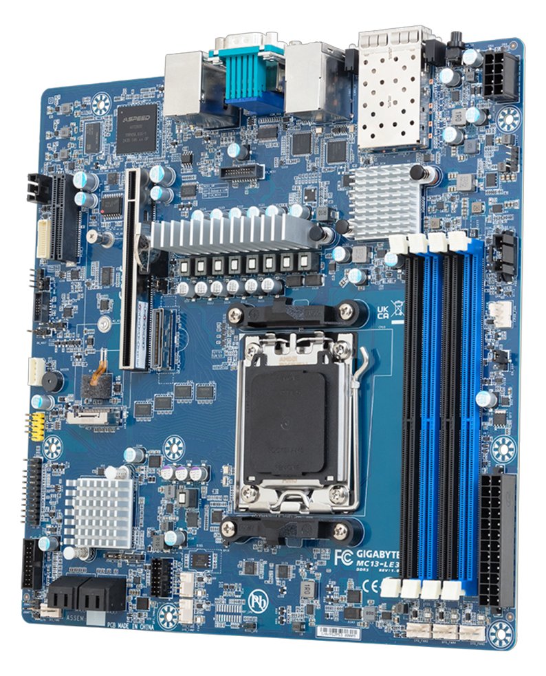 Gigabyte Mainboard MC13-LE3 micro-ATX Sockel AM5 Bulk - Mainboard - AMD Sockel AM5 (Ryzen Zen4)