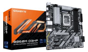 Gigabyte MB GBT Intel 1851 B860M D3HP - Micro/Mini/Flex-ATX - USB 3.2 von LumaTech