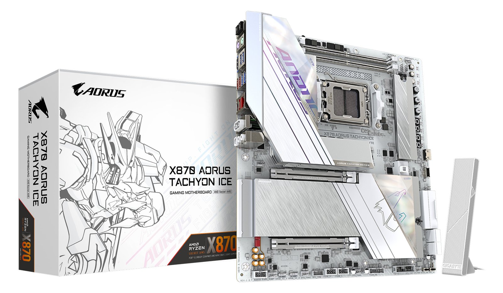 Gigabyte X870 A Tachyon ICE AM5 ATX MB - Mainboard - AMD Sockel AM5 (Ryzen Zen4)