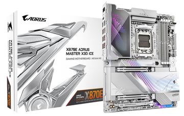 Gigabyte X870E A MASTER X ICE AM5 - Mainboard - AMD Sockel AM5 (Ryzen Zen4) - ATX von LumaTech