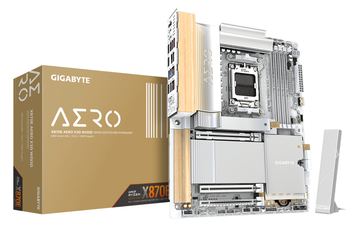 Gigabyte X870E AERO X WOOD X870E AM5 ATX DDR5 - Mainboard - AMD Sockel AM5 (Ryzen Zen4) von LumaTech