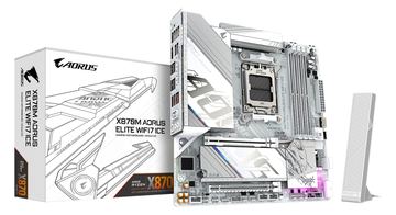 Gigabyte X870M AORUS ELITE WIFI7 ICE (X870,AM5,ATX,DD - AMD Sockel AM5 (Ryzen Zen4) von LumaTech