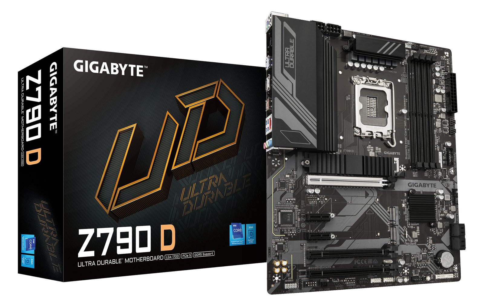 Gigabyte Z790 D - 1.0 - Motherboard - ATX - LGA1700-Sockel - Z790 Chipsatz - USB 3.2 Gen 1, USB 3.2 Gen 2