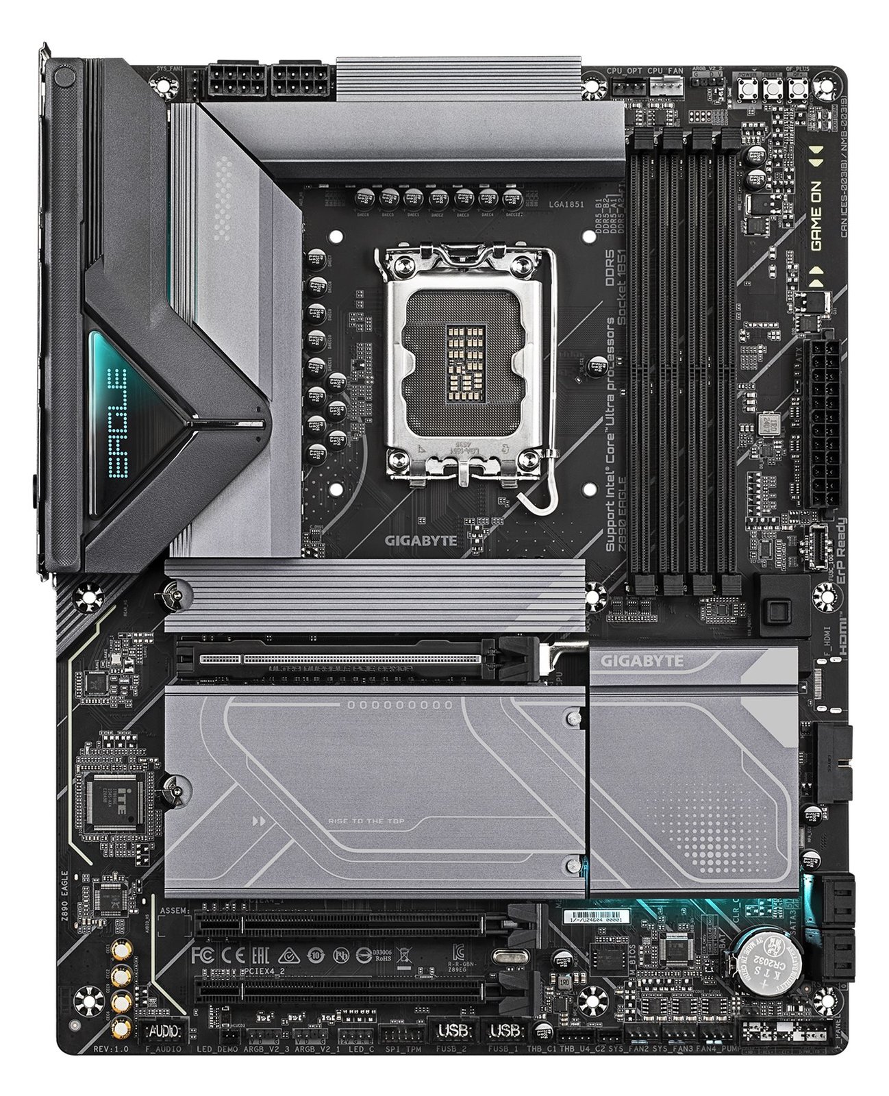 Gigabyte Z890 EAGLE - Motherboard - ATX - LGA1851-Sockel - Z890 Chipsatz - USB4, USB 3.2 Gen 2, USB 3.2 Gen 1, USB-C 3.2