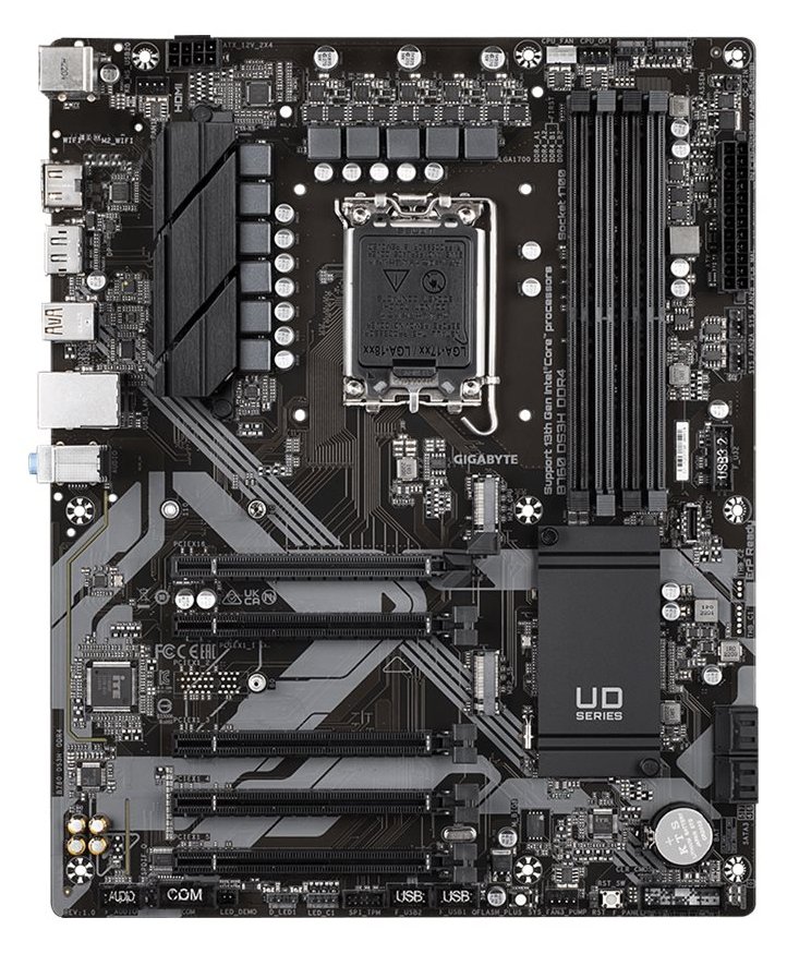 Gigabyte B760 DS3H DDR4 - 1.0 - Motherboard - ATX - LGA1700-Sockel - B760 Chipsatz