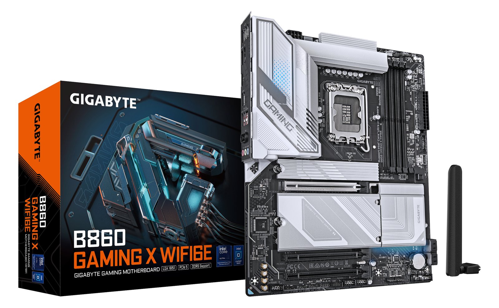 Gigabyte B860 GAMING X WIFI6E - Motherboard - ATX - LGA1851-Sockel - AMD B850 Chipsatz