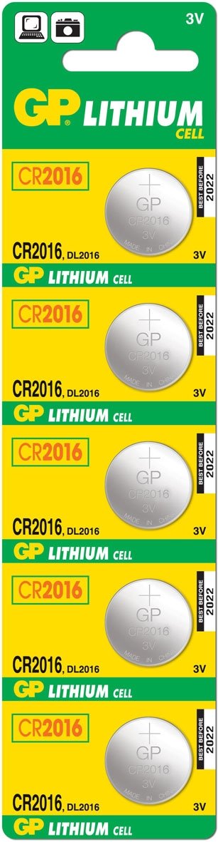 Gold Peak Industries GP - Batterie CR2016 - Li - 80 mAh