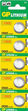 Gold Peak Industries GP - Batterie CR2025 - Li - 150 mAh von LumaTech