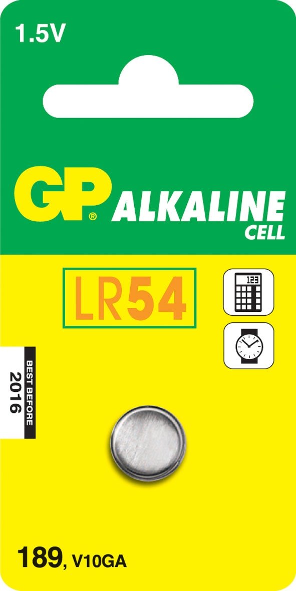 Gold Peak Industries GP 189 - Batterie LR54 - Alkalisch