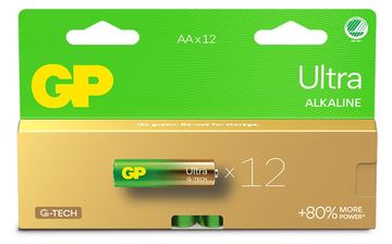 Gold Peak Industries ULTRA ALKALINE AA/LR6 Battery. 12-Pack - Batterie von LumaTech