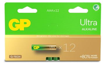 Gold Peak Industries ULTRA ALKALINE AAA/LR03 Battery. 12-Pack - Batterie von LumaTech