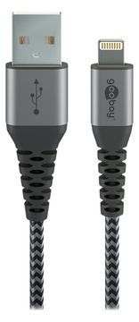 Goobay - Lightning-Kabel - USB männlich zu Lightning männlich von LumaTech
