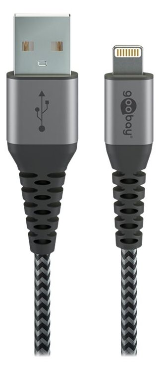 Goobay - Lightning-Kabel - USB männlich zu Lightning männlich von LumaTech