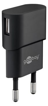 Goobay - Netzteil - 5 Watt - 1 A (USB) - Schwarz von LumaTech