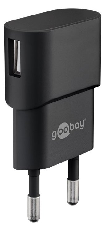 Goobay - Netzteil - 5 Watt - 1 A (USB) - Schwarz