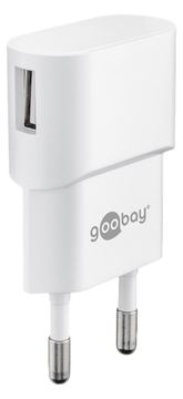Goobay - Netzteil - 5 Watt - 1 A (USB) - weiß von LumaTech