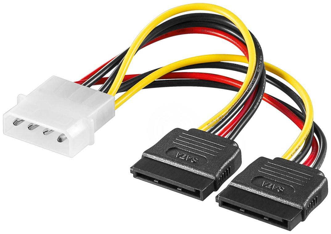 Goobay - SATA-Kabel - interne Stromversorgung, 4-polig (M)