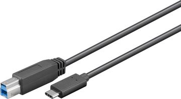 Goobay - USB-Kabel - USB Type B (M) bis USB-C (M) von LumaTech