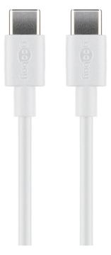 Goobay 51244 - 2 m - USB C - USB C - USB 2.0 - 480 Mbit/s - Weiß von LumaTech