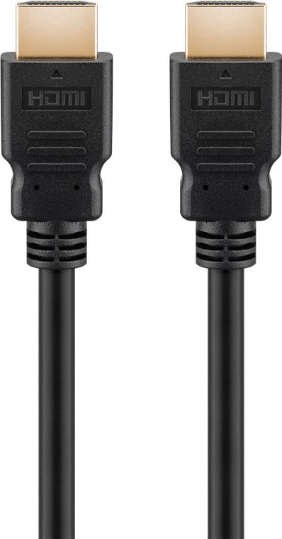 Goobay 58264 - 2 m - HDMI Typ A (Standard) - HDMI Typ A (Standard) - 3D - 48 Gbit/s - Schwarz