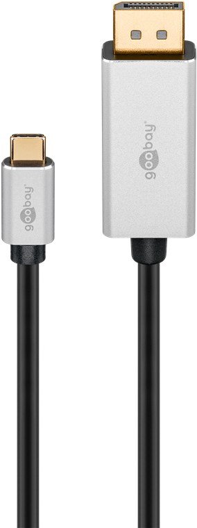 Goobay 60176 - 2 m - USB Typ-C - DisplayPort - Männlich - Männlich - Gerade von LumaTech