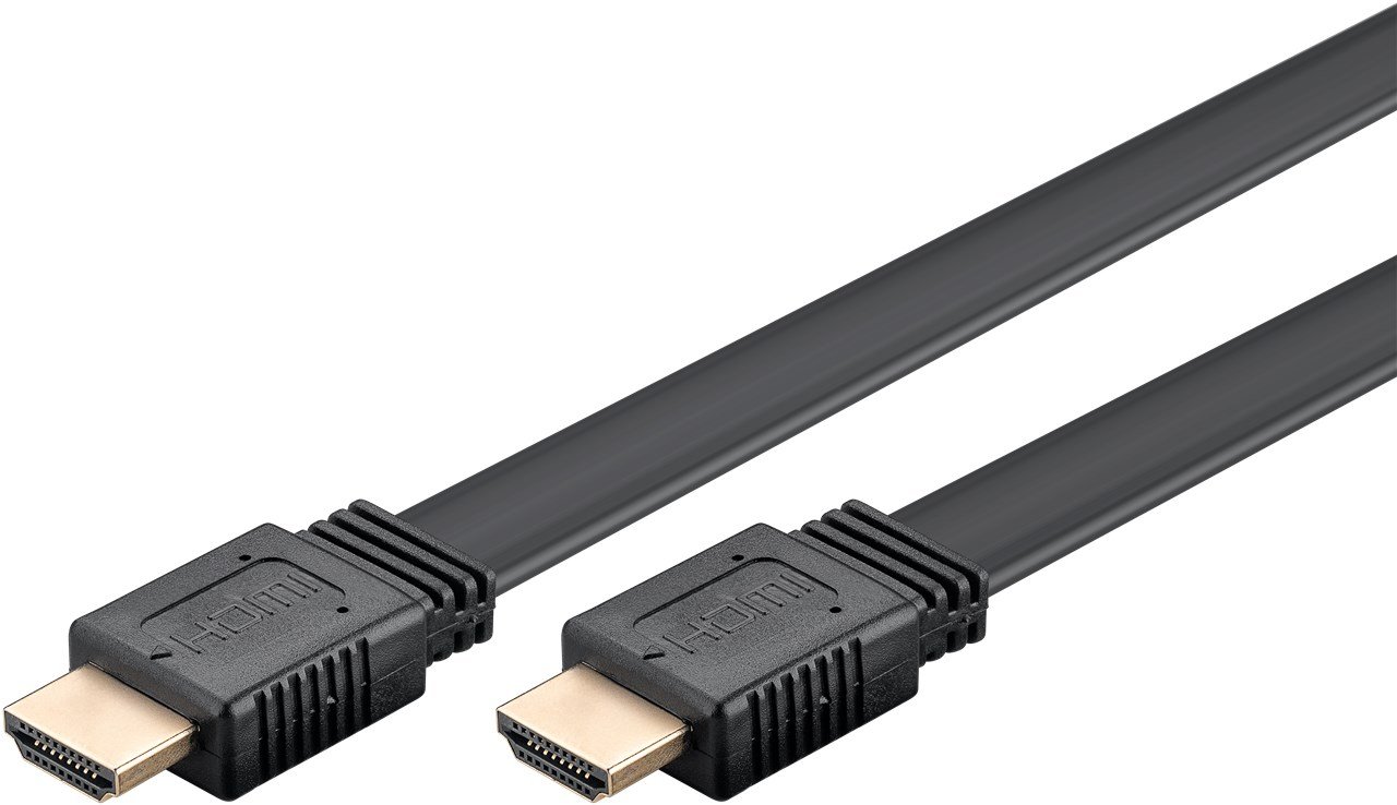 Goobay 61279 - 2 m - HDMI Typ A (Standard) - HDMI Typ A (Standard) - 3D - 18 Gbit/s - Schwarz