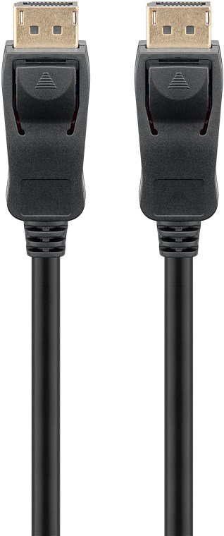 Goobay 61699 DisplayPort-Kabel 5 m Schwarz - Kabel - Digital/Display/Video von LumaTech