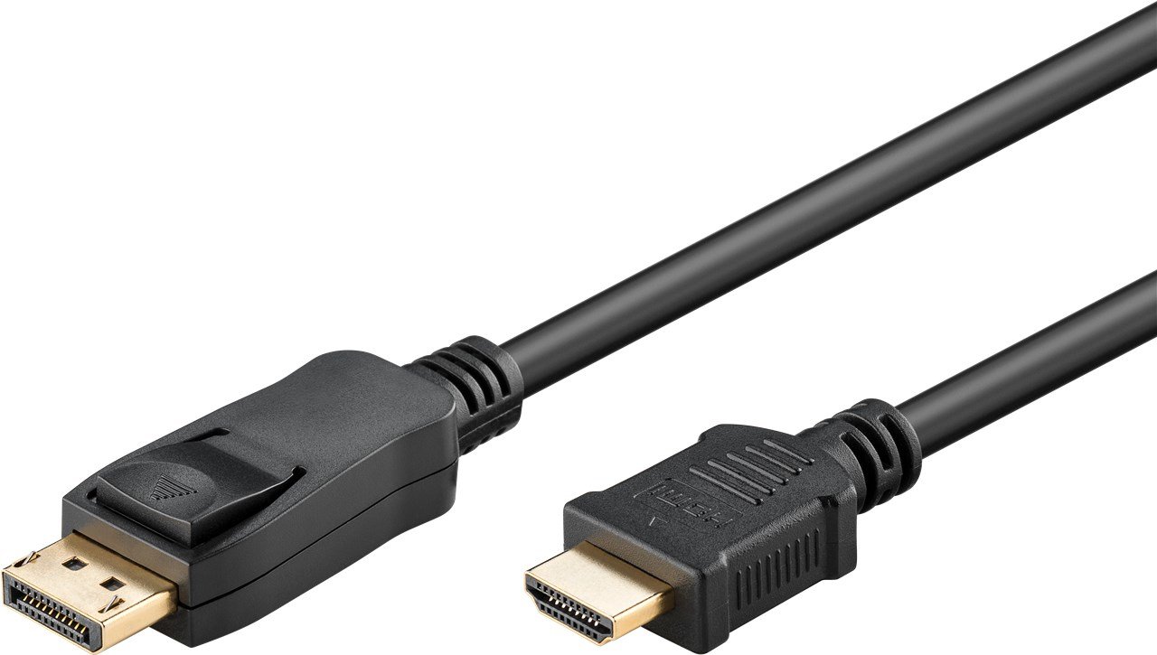 Goobay 64836 - DP 1.2 auf HDMI 1.4 A Stecker 4Ka30Hz 2 m - Digital/Display/Video von LumaTech