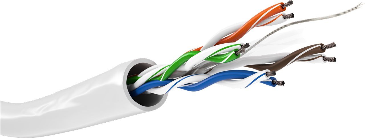 Goobay Bulkkabel - 100 m - UTP - CAT 6 - rund, verseilt