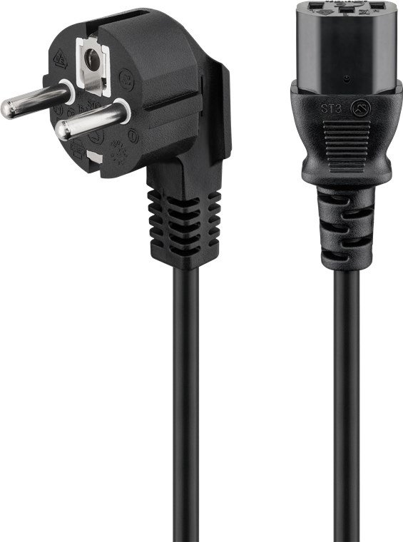 Goobay NK 101 S - Stromkabel - power CEE 7/7 (M)
