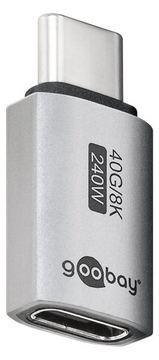 Goobay USB-C -Adapter gerade USB4 - -Stecker> -Buchse - Adapter von LumaTech