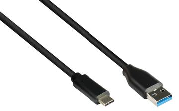 Good Connections 2831-AC005S - 0,5 m - USB A - USB C - USB 3.2 Gen 2 (3.1 Gen 2) - 10 Gbit/s - Schwarz von LumaTech