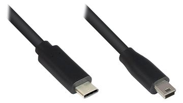 Good Connections 3310-CM030 - 3 m - USB C - 5 x Micro-USB B - USB 2.0 - 0,48 Gbit/s - Schwarz von LumaTech