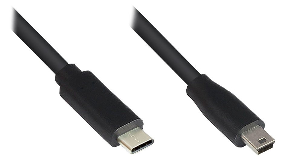 Good Connections 3310-CM030 - 3 m - USB C - 5 x Micro-USB B - USB 2.0 - 0,48 Gbit/s - Schwarz