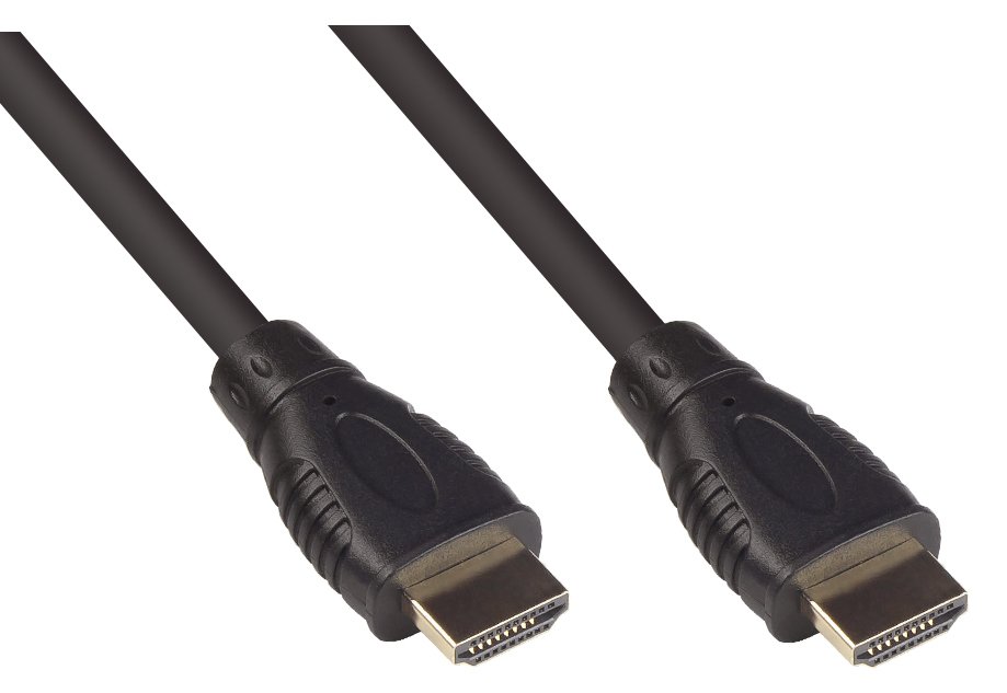 Good Connections 4520-005 - 0,5 m - HDMI Typ A (Standard) - HDMI Typ A (Standard) - 18 Gbit/s - Schwarz