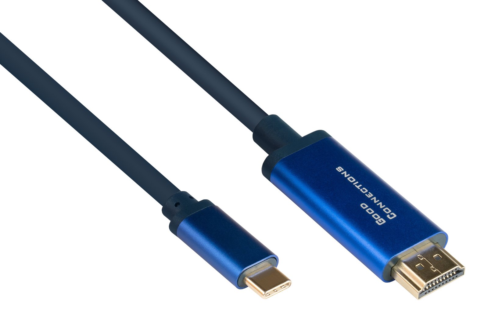 Good Connections 4520-CSF010B - 1 m - USB Typ-C - HDMI Typ A (Standard) - Männlich - Männlich - Gerade