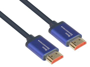 Good Connections 4521-SF010B - 1 m - HDMI Typ A (Standard) - HDMI Typ A (Standard) - 38,4 Gbit/s - Blau von LumaTech