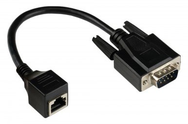 Good Connections Adapterkabel RJ45 an RS232 seriell - Kabel - Digital/Daten