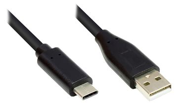 Good Connections GC-M0117 - 1 m - USB C - Micro-USB A - USB 2.0 - 0,48 Gbit/s - Schwarz von LumaTech