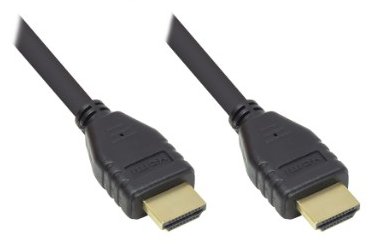 Good Connections GC-M0139 - 3 m - HDMI Typ A (Standard) - HDMI Typ A (Standard) - 4096 x 2160 Pixel - 18 Gbit/s -Schwarz