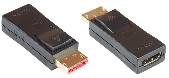 Good Connections HDMI-DP14G - Displayport - HDMI - Schwarz von LumaTech