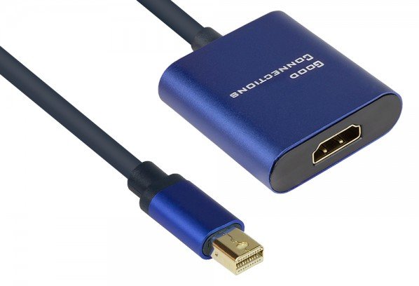 Good Connections MDP-HDMI2 - 0,2 m - Mini DisplayPort - HDMI - Männlich - Weiblich - Gerade von LumaTech