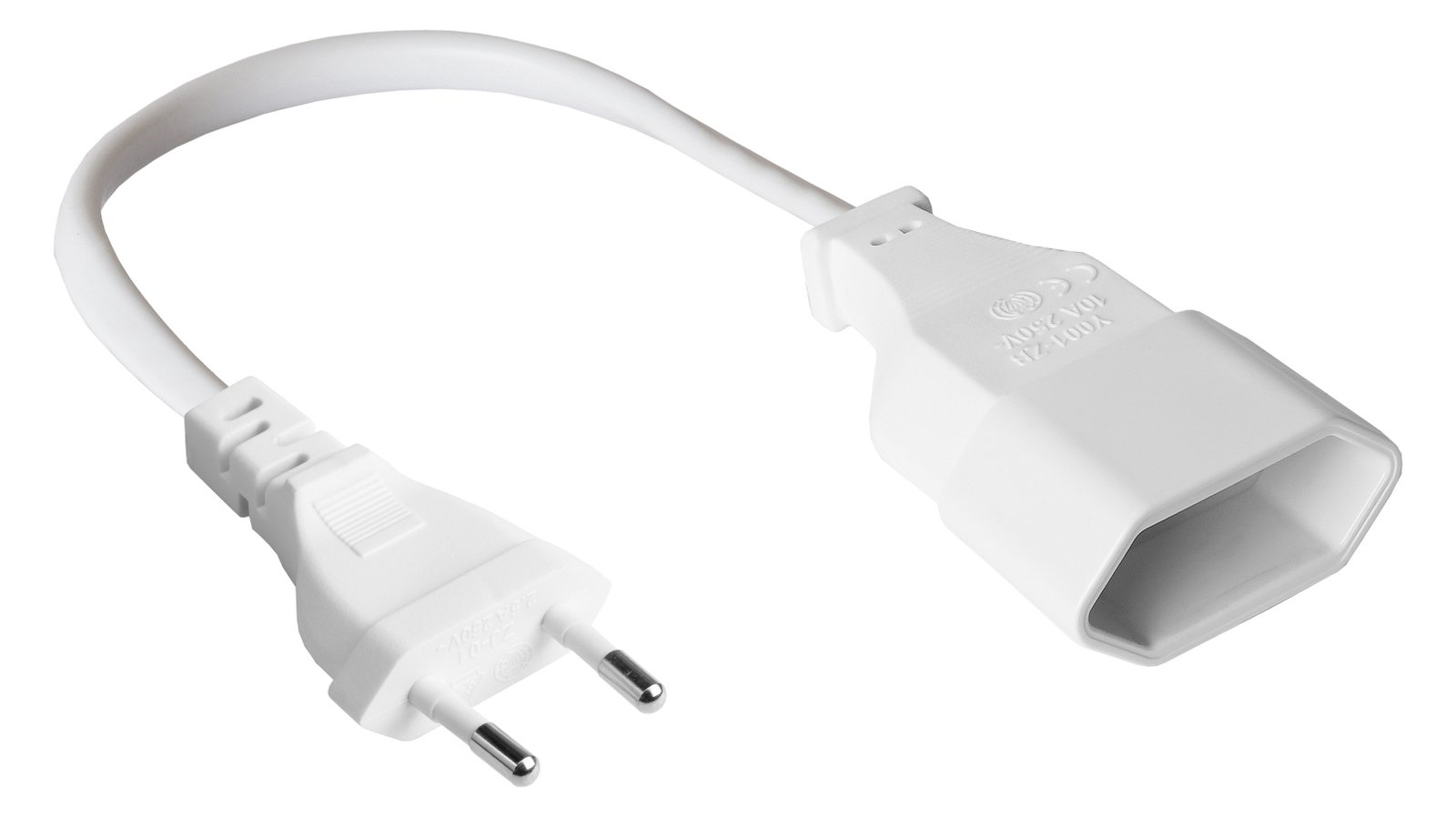 Good Connections P0300-W005 - 0,5 m - Netzstecker Typ C - 250 V
