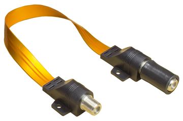 Good Connections SAT Fensterdurchführung High-Quality mit Wetterschutz - Gesamtlänge inkl. Stecker 54cm von LumaTech