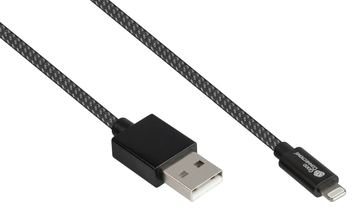 Good Connections USB2.0 Kabel A-Lightning MFI schw. - Kabel - Digital/Daten von LumaTech
