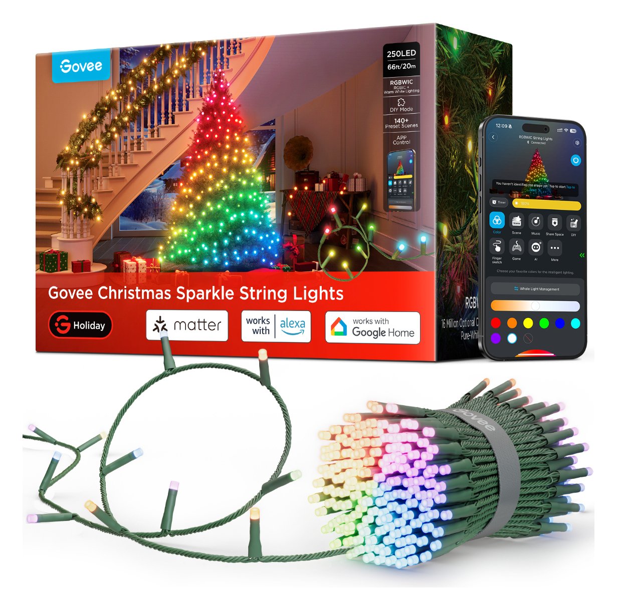 Govee LED Christmas Light Meter
