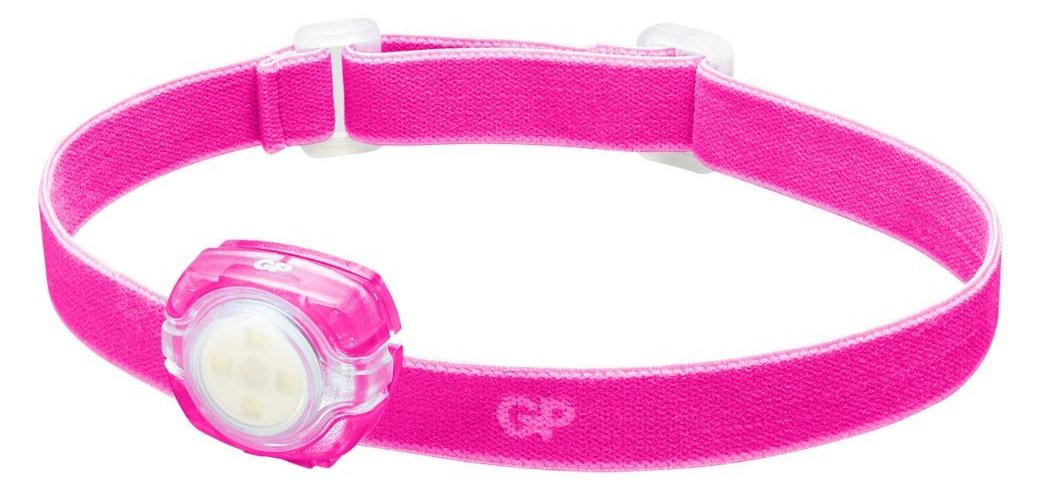 GP Battery GP Lighting CH31 - Stirnband-Taschenlampe - Pink - LED - 100 lm - 40 m - CR2025